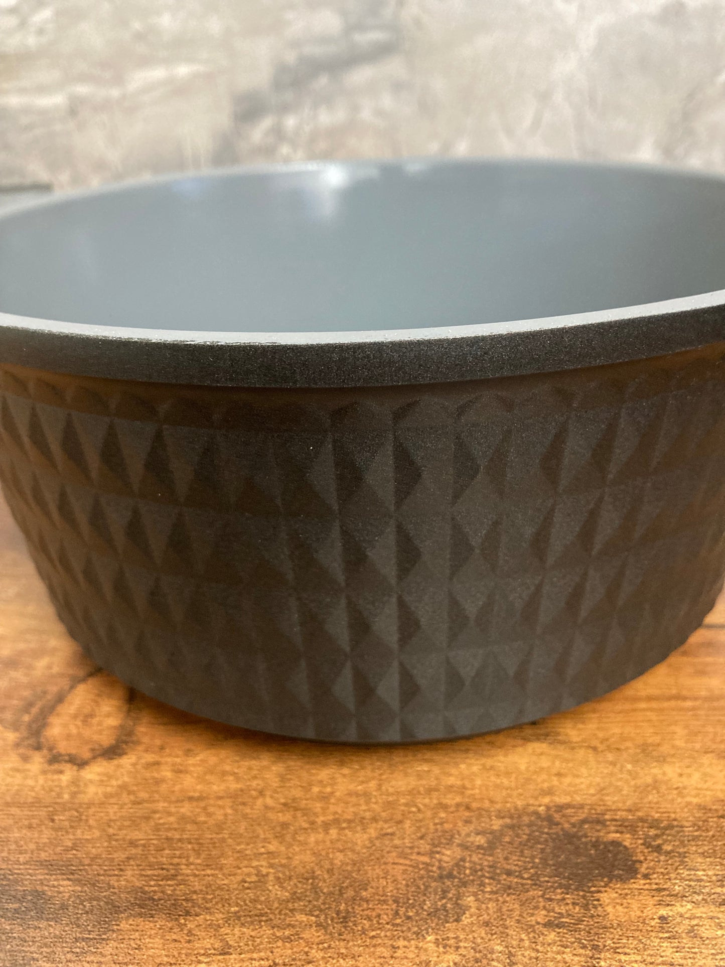 Black Cooking Pot 24 cm( approx 5QT) Cast Aluminum Stock pot ,Non Stick Ceramic Coated 0% PTFE 0% PFOA Kitchen stove oven.