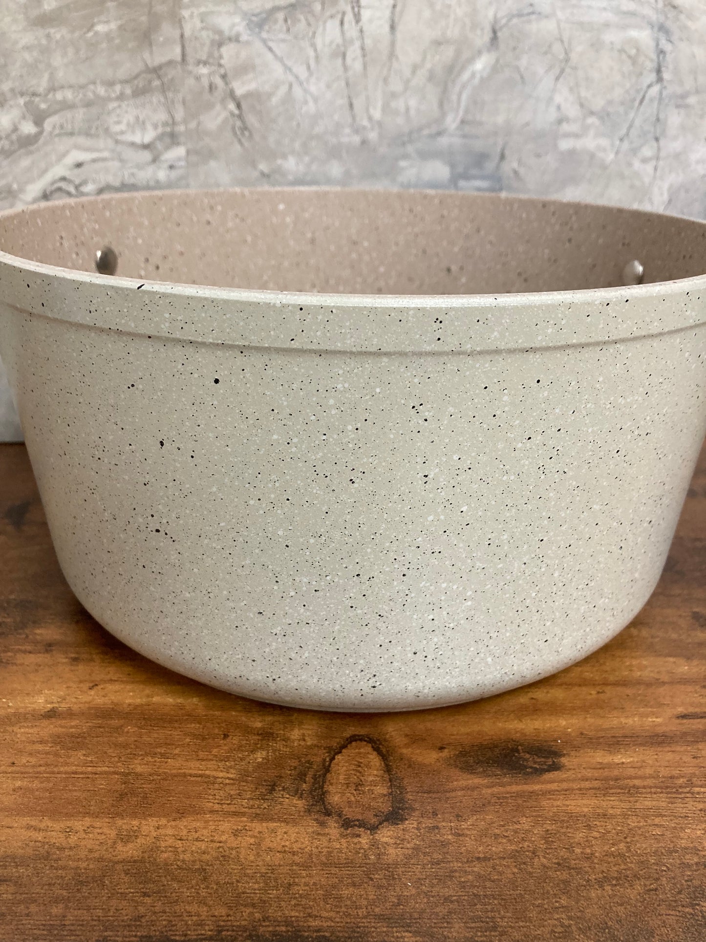 Granite coating Cooking stock Pot Casserole 5 Liters ( approx 5.3 QT) Stock pot ,Non Stick Kitchen stainless steel handles.